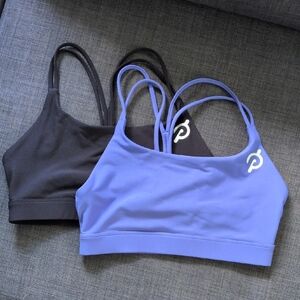 Peloton Cadent Strappy Elevate Sports Bras, Lot Of 2